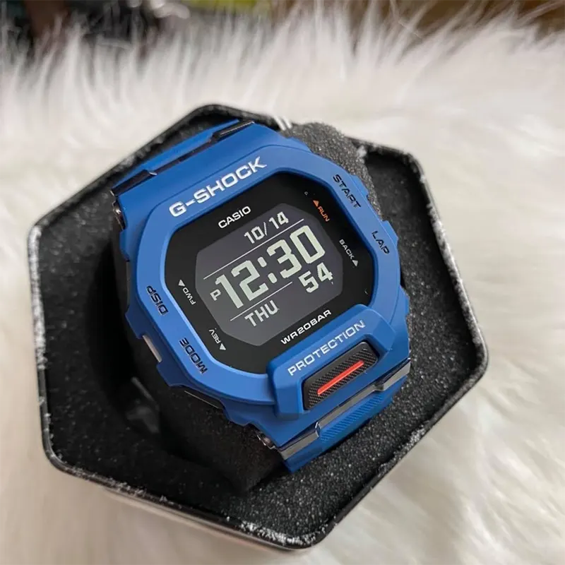 Casio G-Shock Men’s Digital Dial Bluetooth G-Squad Watch | GBD-200-2DR